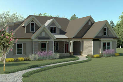 Craftsman House Plan #6082-00113 Elevation Photo