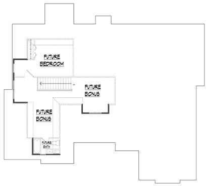Upper for House Plan #6082-00113