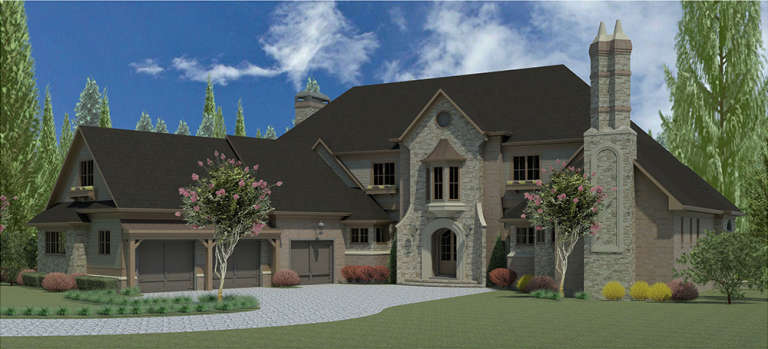 House Plan House Plan #18538 Front Elevation