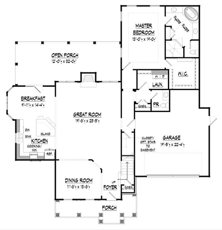 House Plan House Plan #18540 Drawing 1
