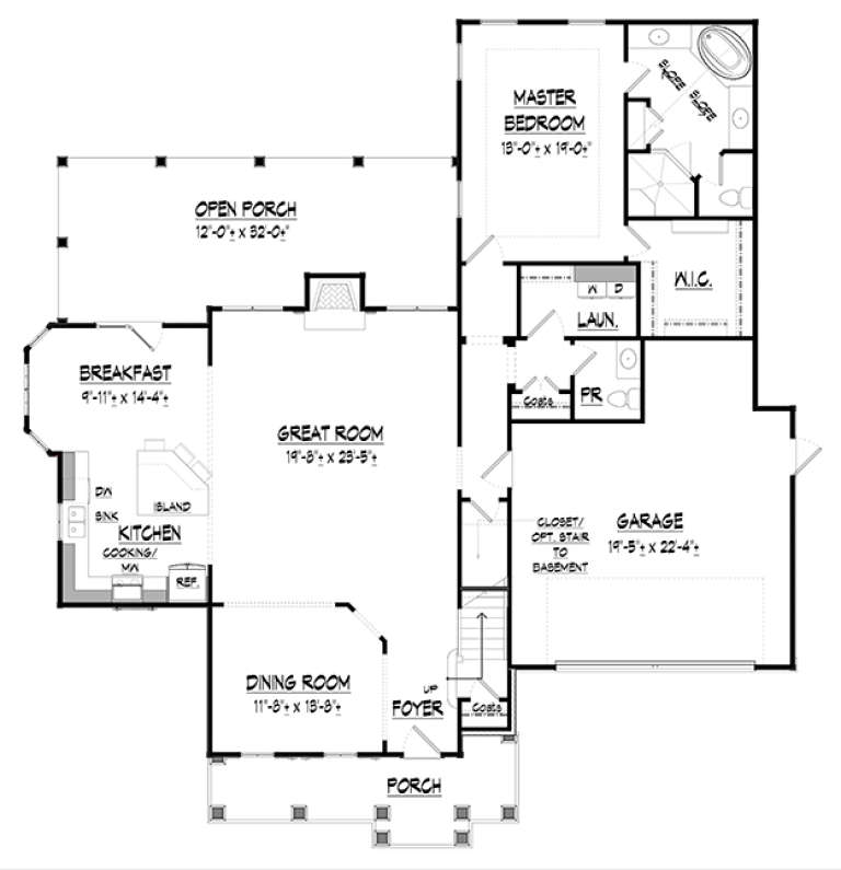 House Plan House Plan #18540 Drawing 1