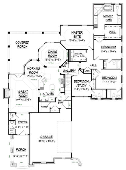 Main for House Plan #6082-00118
