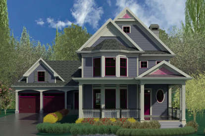 House Plan House Plan #18542 Front Elevation