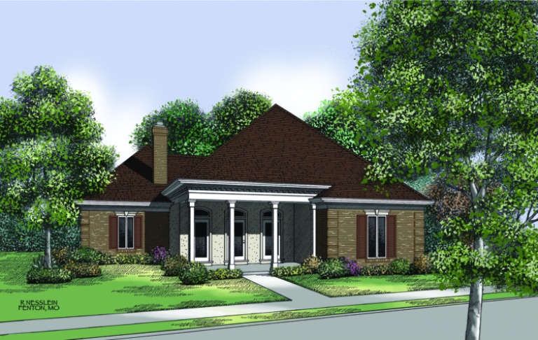 House Plan House Plan #1855 Front Elevation