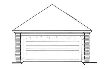 Traditional House Plan #048-00126 Elevation Photo