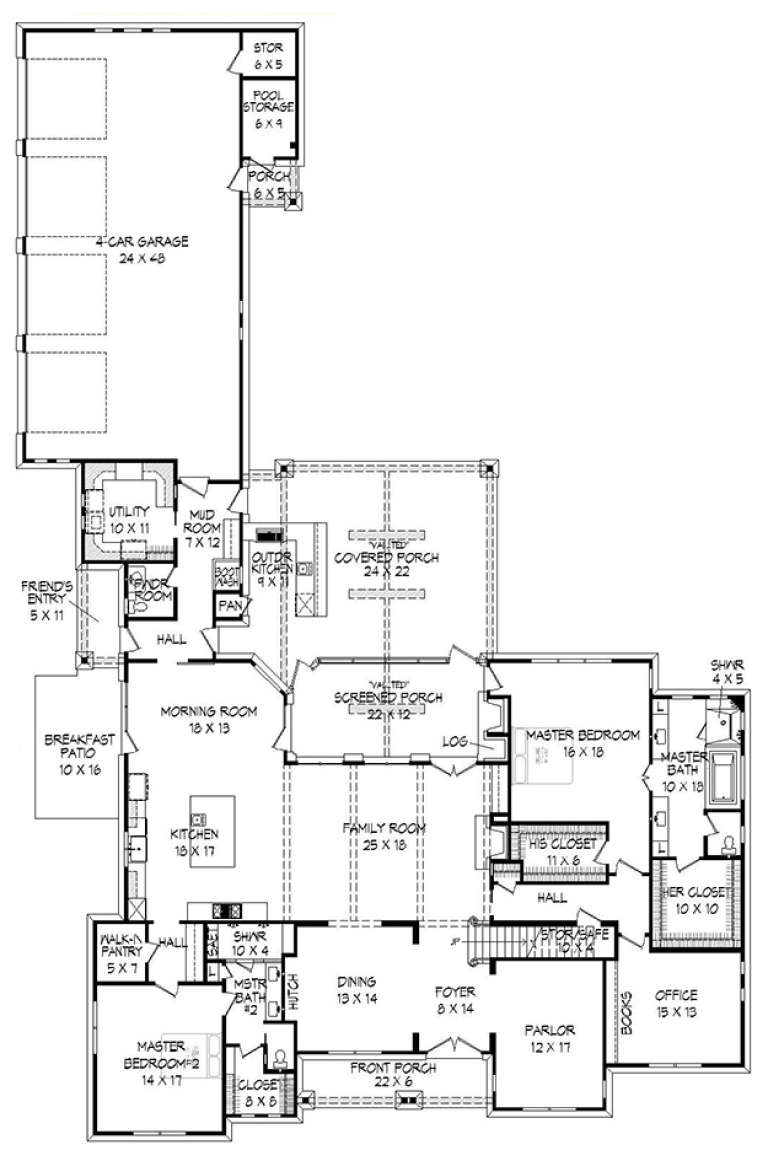 House Plan House Plan #18550 Drawing 1