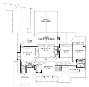 Upper for House Plan #940-00041