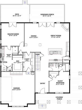 Main for House Plan #6849-00025