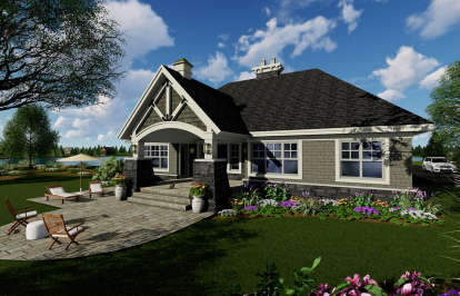 Bungalow House Plan #098-00293 Elevation Photo