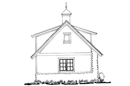Country House Plan #1907-00044 Elevation Photo