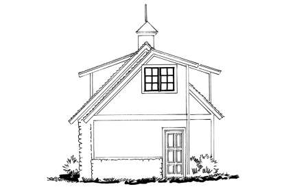 Country House Plan #1907-00044 Elevation Photo