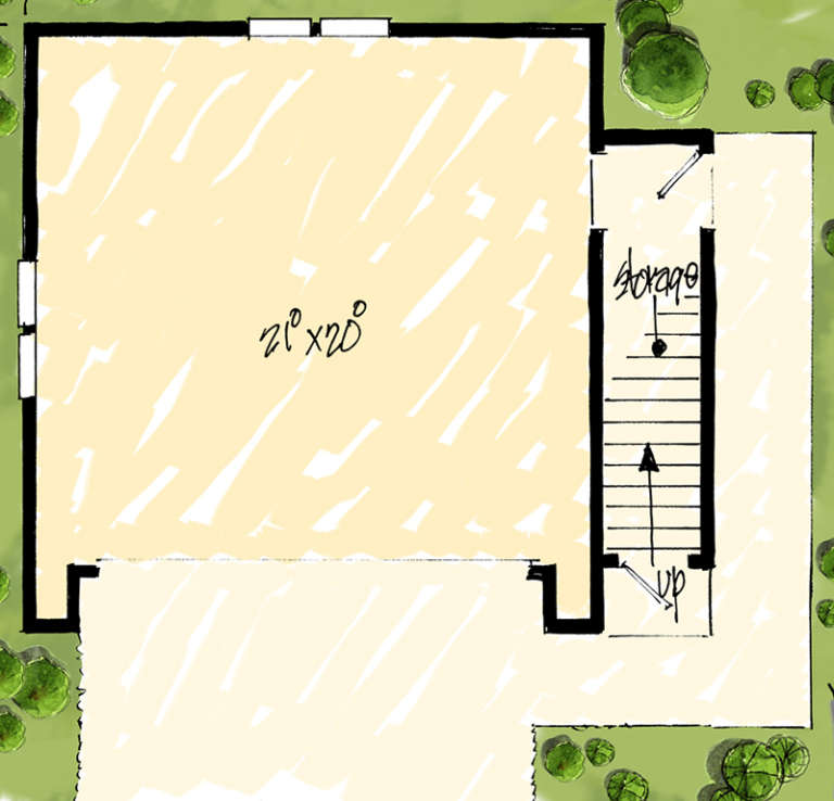 House Plan House Plan #18556 Drawing 1