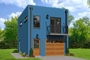 Modern House Plan #940-00042 Elevation Photo