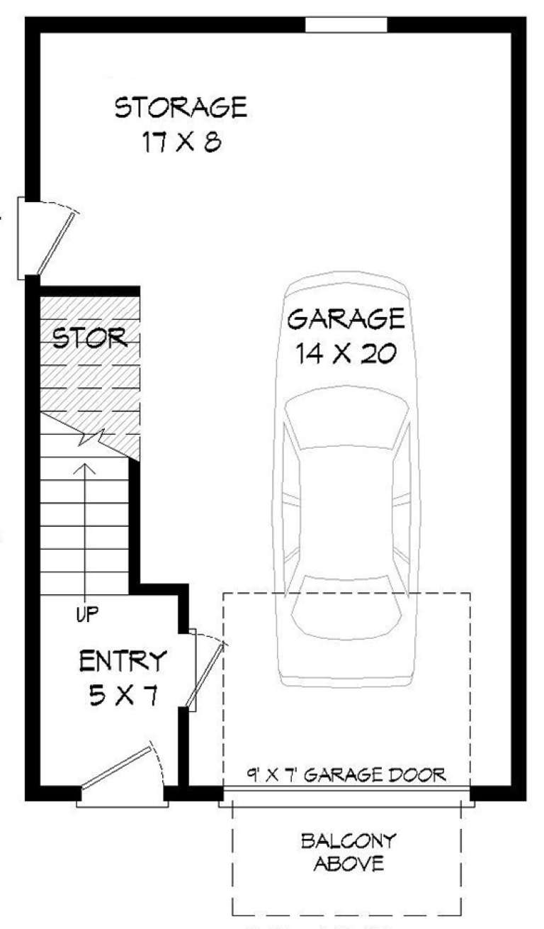 House Plan House Plan #18558 Drawing 1