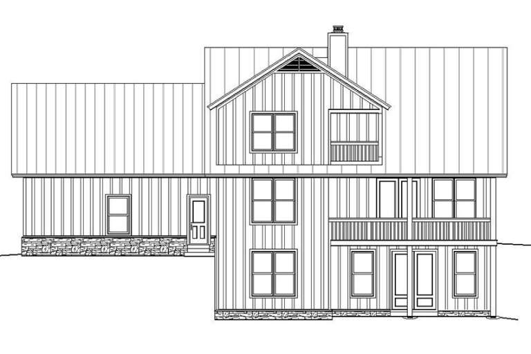 Country House Plan #940-00046 Elevation Photo