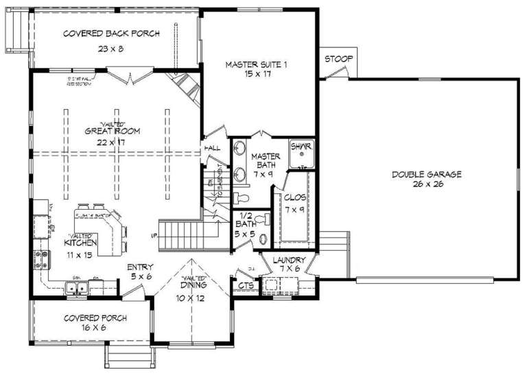 House Plan House Plan #18562 Drawing 1