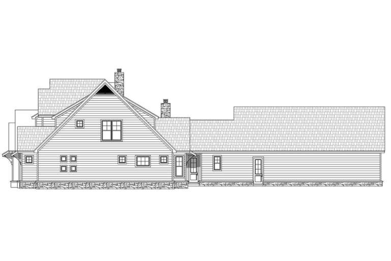 Craftsman House Plan #940-00047 Elevation Photo