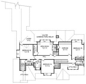 Upper for House Plan #940-00047
