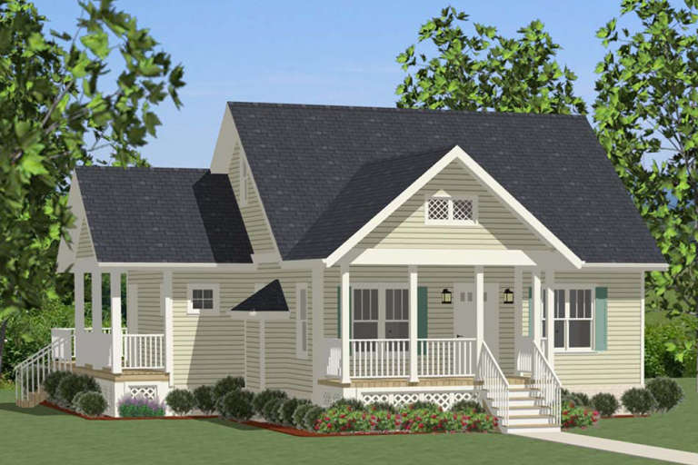 House Plan House Plan #18564 Front Elevation