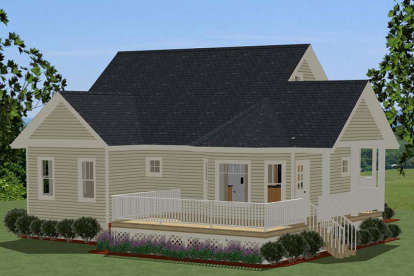 Cottage House Plan #6849-00026 Elevation Photo