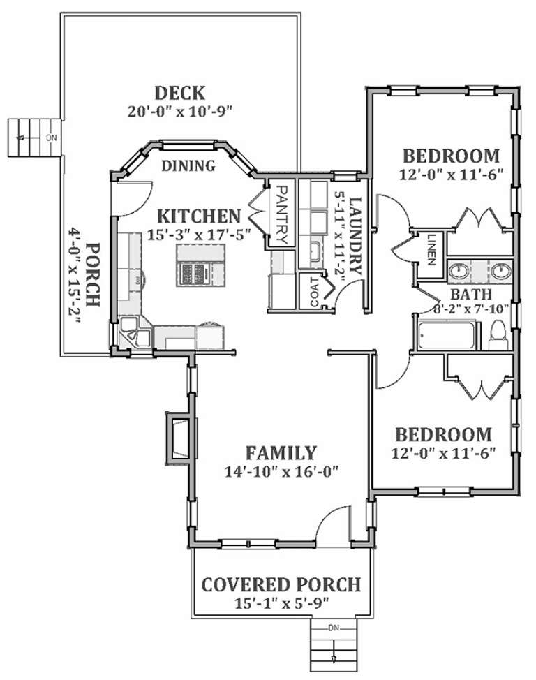 House Plan House Plan #18564 Drawing 1