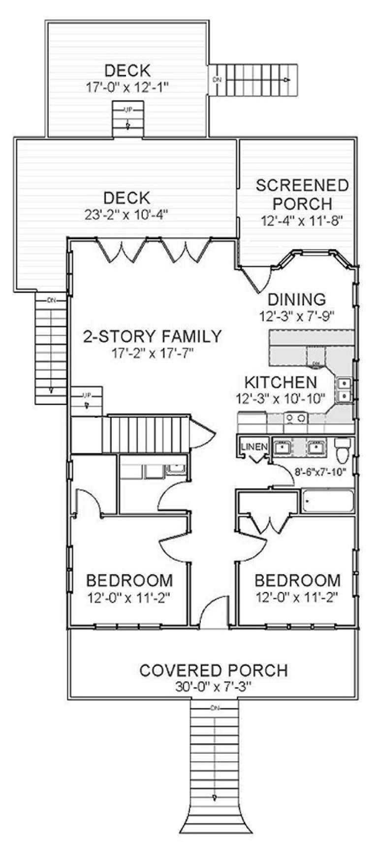 House Plan House Plan #18566 Drawing 1