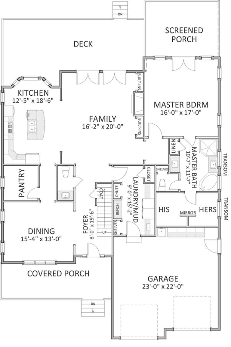 House Plan House Plan #18568 Drawing 1