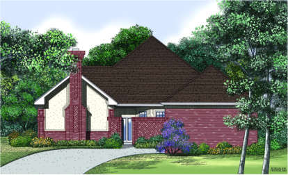 Traditional House Plan #048-00127 Elevation Photo