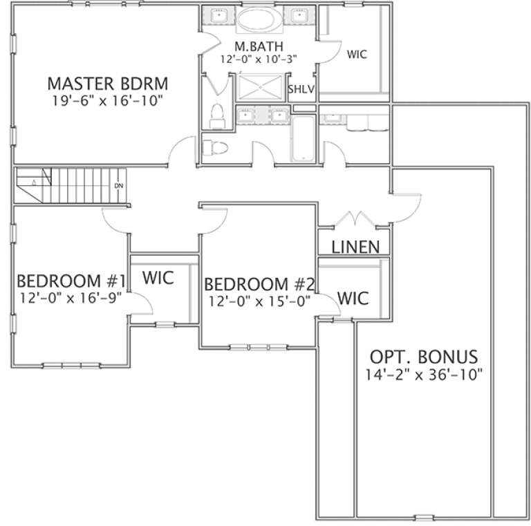 House Plan House Plan #18570 Drawing 2
