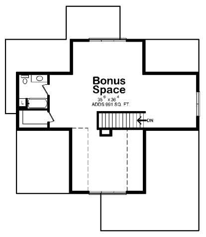 Bonus for House Plan #402-01473