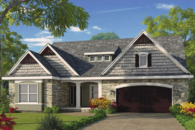 House Plan House Plan #18573 Front Elevation