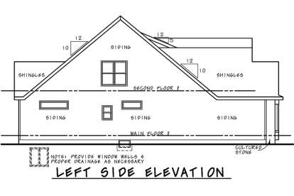 Craftsman House Plan #402-01474 Elevation Photo