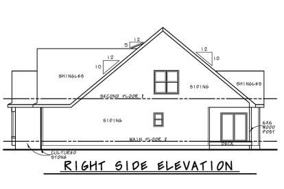 Craftsman House Plan #402-01474 Elevation Photo