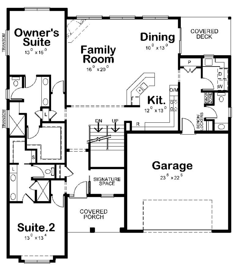 House Plan House Plan #18573 Drawing 1