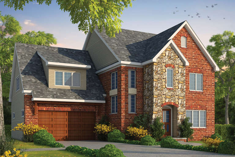 House Plan House Plan #18574 Front Elevation