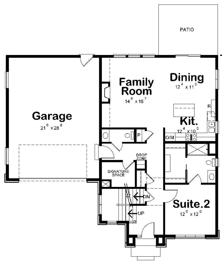 House Plan House Plan #18574 Drawing 1