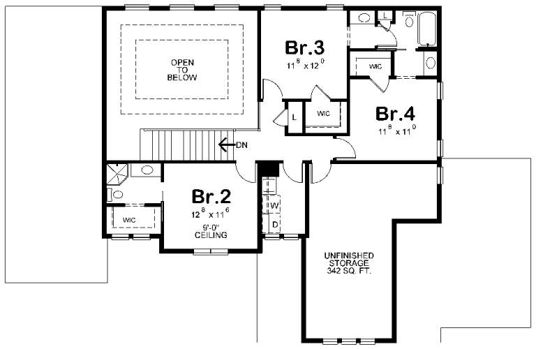 House Plan House Plan #18575 Drawing 2