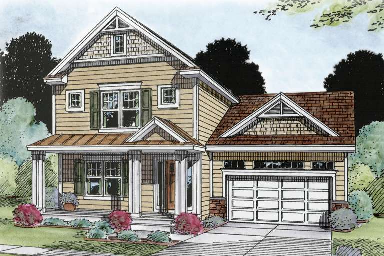 House Plan House Plan #18576 Front Elevation
