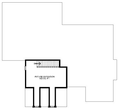 Upper for House Plan #402-01478