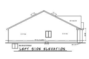 Narrow Lot House Plan #402-01480 Elevation Photo