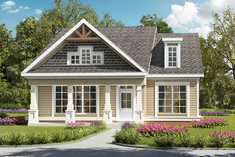 House Plan House Plan #18580 Front Elevation