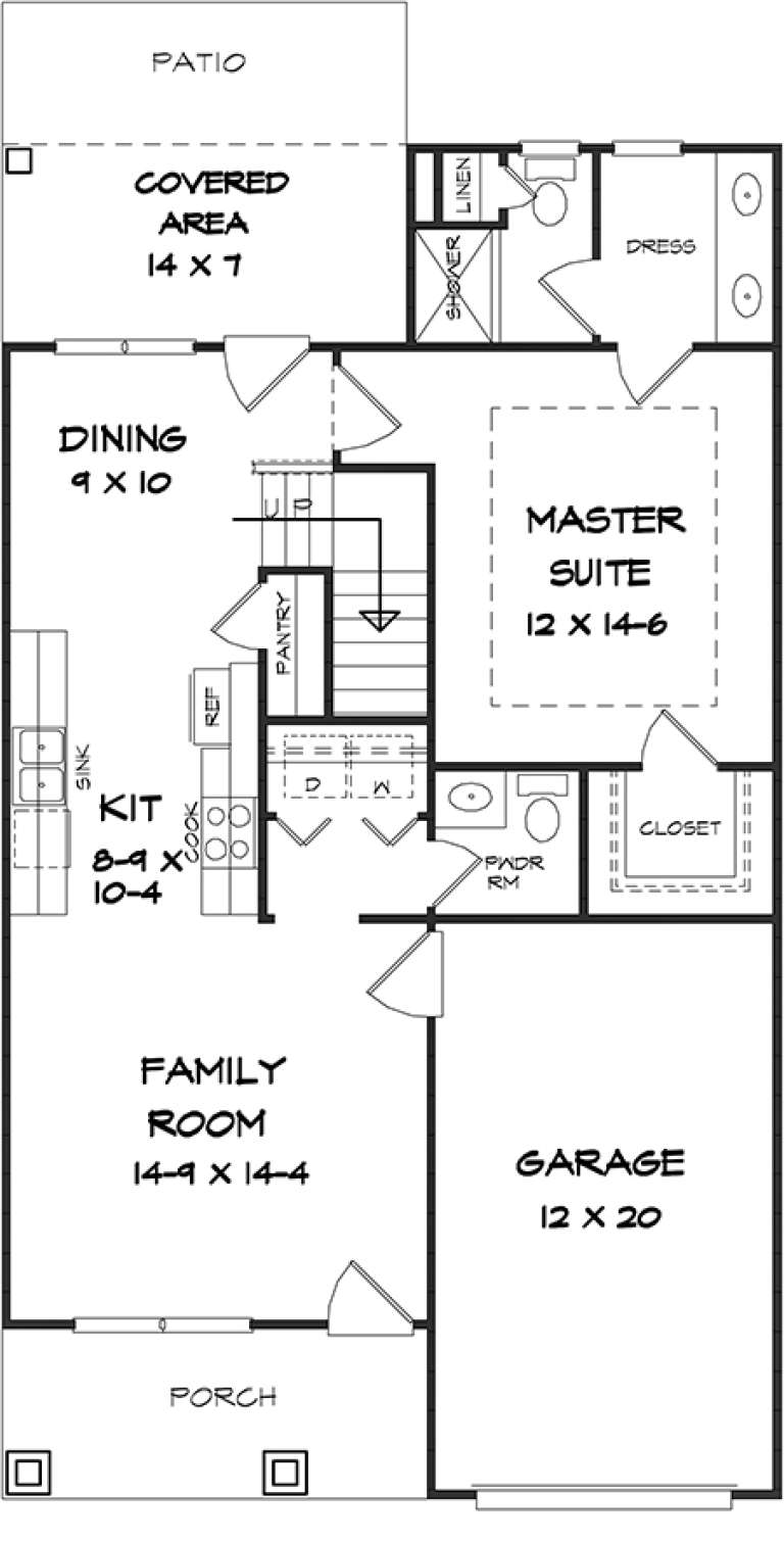 House Plan House Plan #18581 Drawing 1