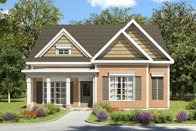 House Plan House Plan #18582 Front Elevation