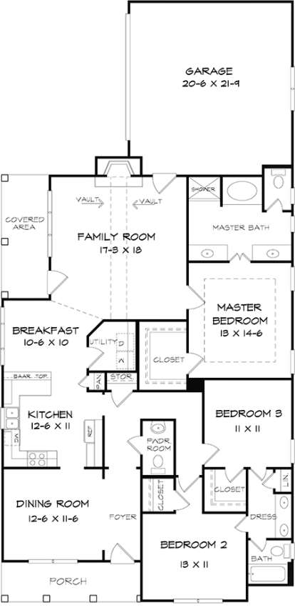 Main for House Plan #6082-00122