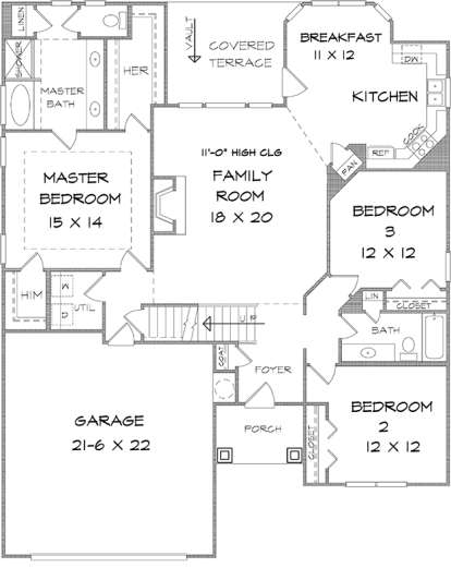 Main for House Plan #6082-00123