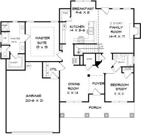 Main for House Plan #6082-00124