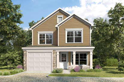 House Plan House Plan #18586 Front Elevation