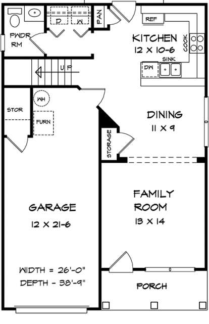 House Plan House Plan #18586 Drawing 1