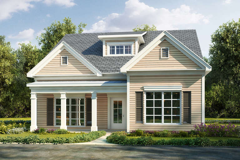House Plan House Plan #18587 Front Elevation