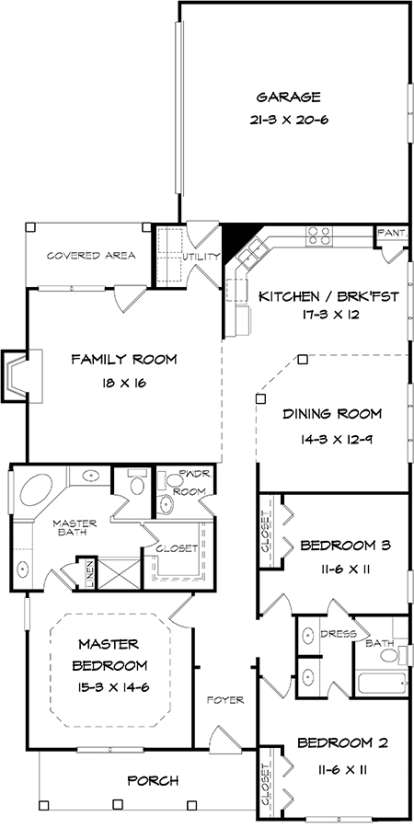 Main for House Plan #6082-00127